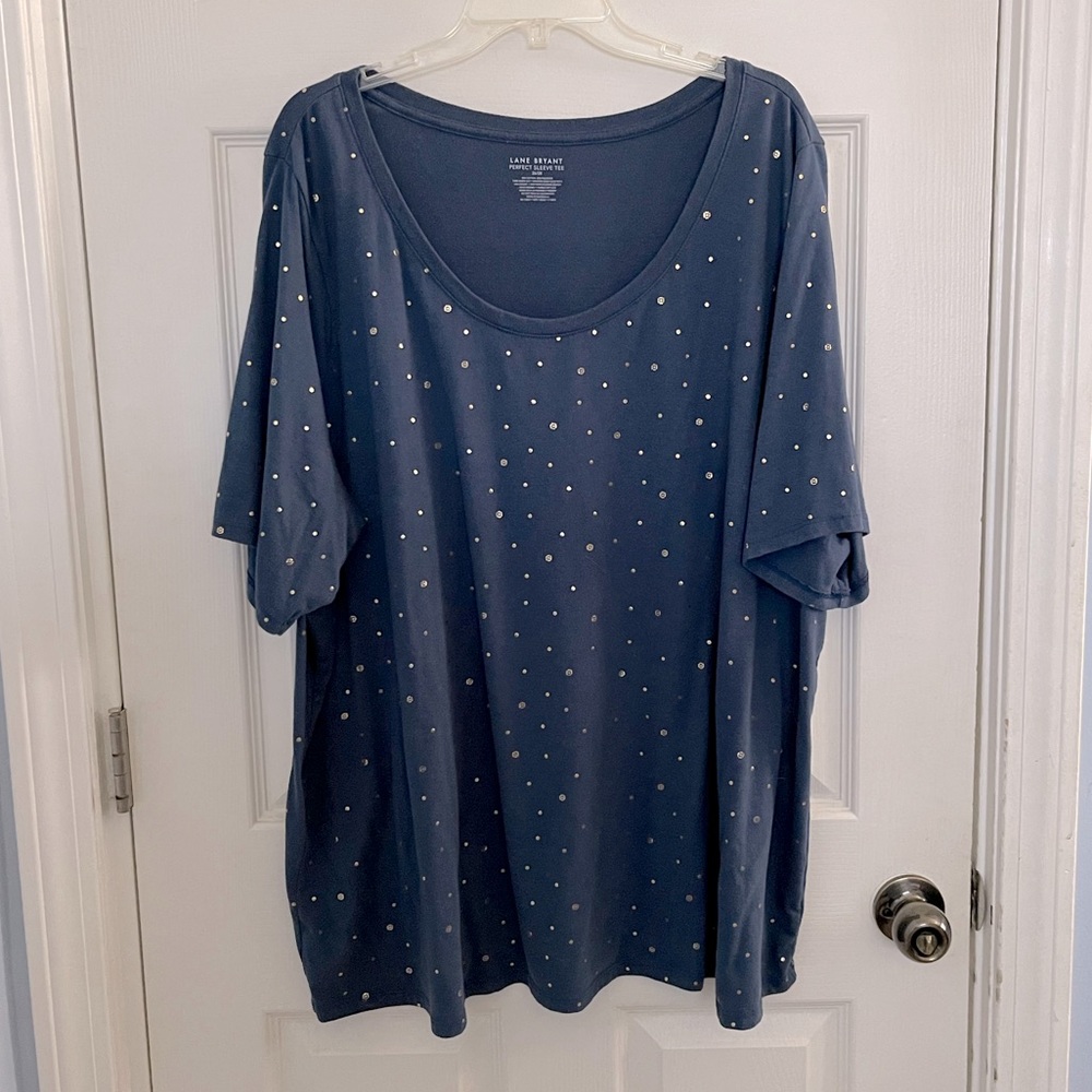 Lane Bryant Short Sleeve Shirt Size 26/28